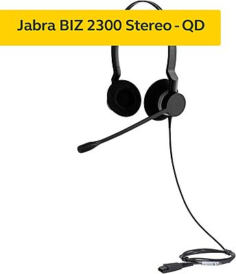 Jabra Biz 2300 Wired Professional Call Center Headset