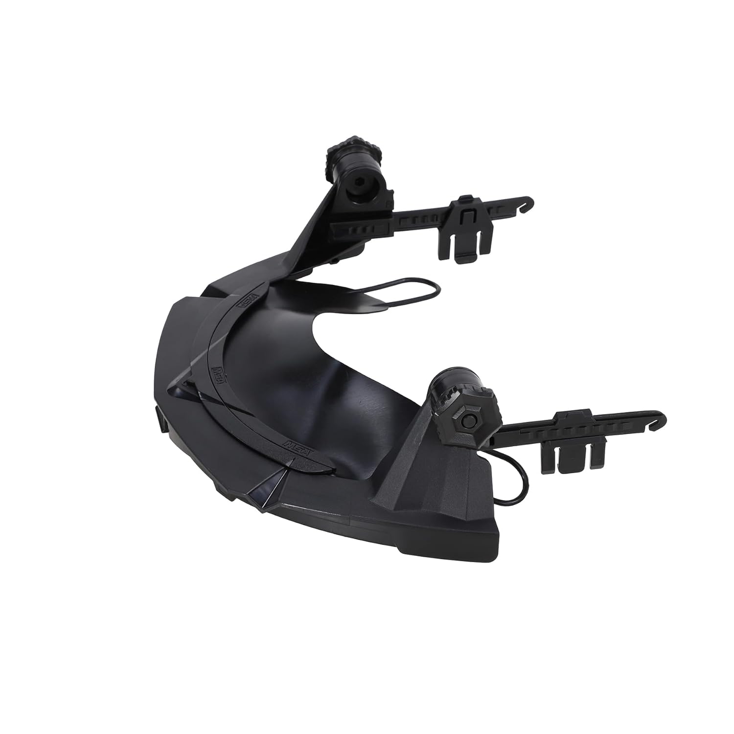 MSA 10154622 V-Gard Frame - General Purpose Applications, Fits Full-Brim Hard Hats, Black, Polybutylene Terephthalate (PBT)