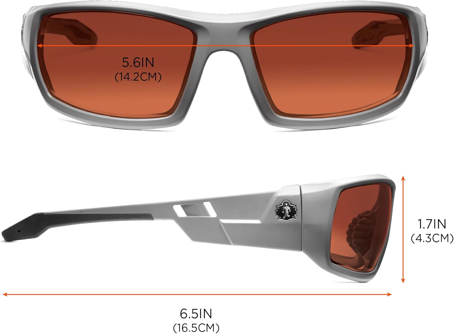 ERGODYNE Skullerz Odin Polarized Safety Sunglasses