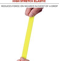 Ergodyne Squids 3155 Lanyard with Clamp End, Easily Attaches to Hard Hat, Tools or Small Valuables, Weight Capacity 2 lbs Single