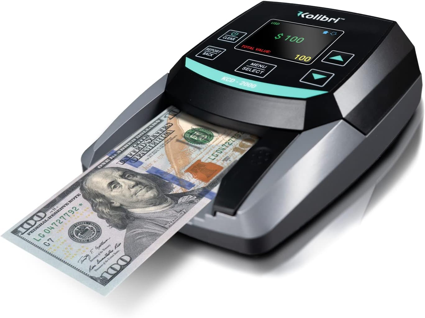 KOLIBRI All-Orientation Portable Counterfeit Bill Detector