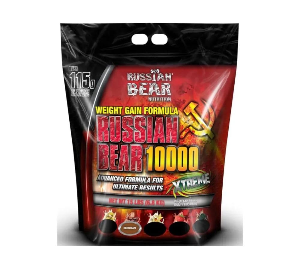 Russian Bear Mass Gainer 7kg | بروتين الضخامة ماس الدب الروسي Russian Bear Mass Gainer 7kg | بروتين الضخامة ماس الدب الروسي