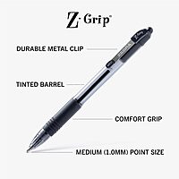 Zebra Pen Z-Grip Retractable Ballpoint Pen, Medium Point 1.0 mm