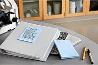 Post-it Greener Notes, 4 in x 6 in, 5 Pads, 100 Sheets/Pad, Lined, Clean Removal, School Supplies and Office Products