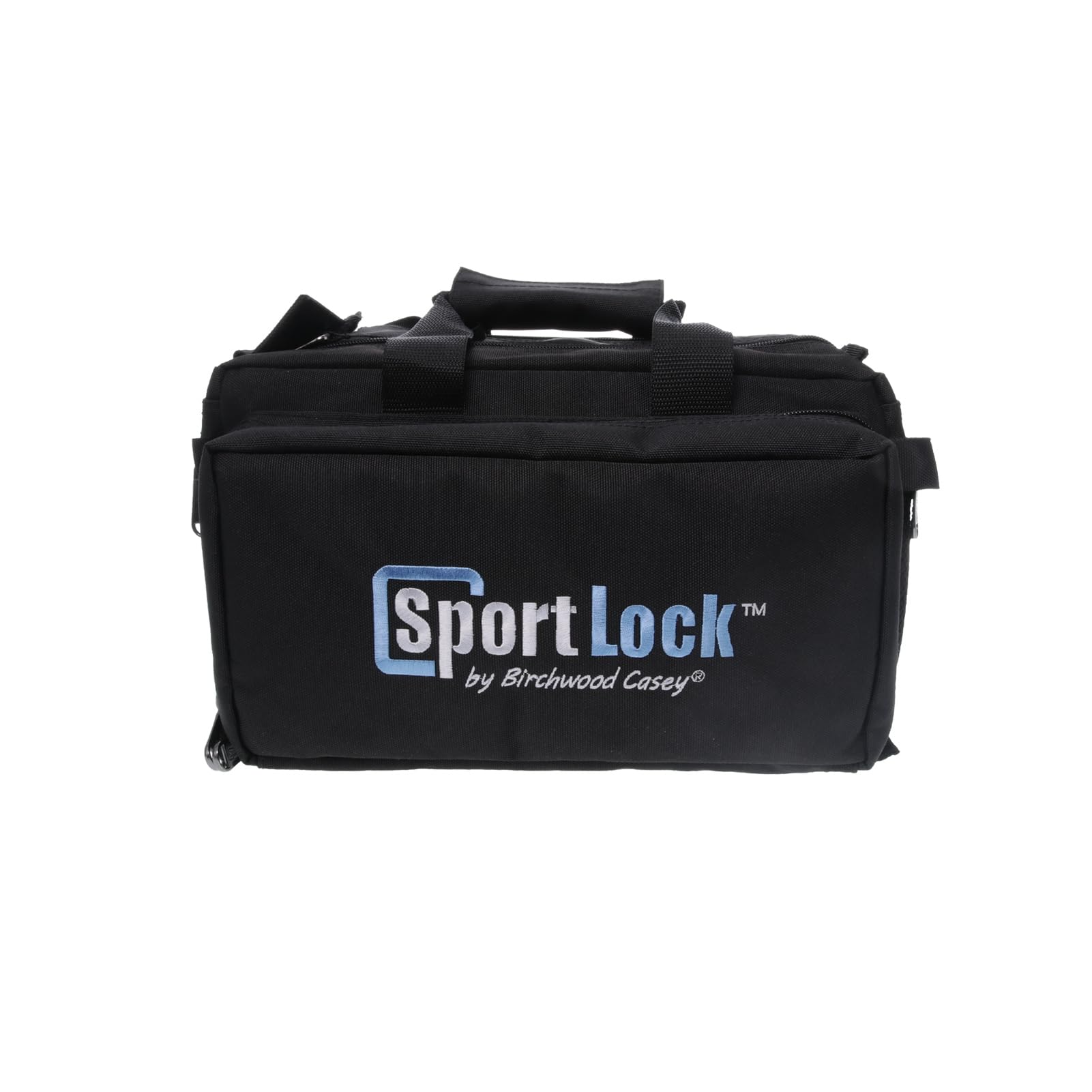 Birchwood Casey Deluxe Range Bag | Heavy-Duty Durable Nylon Water-Resistant Gun Range Bag with Adjustable Shoulder Strap