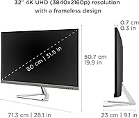 ViewSonic VX3276 32-Inch Widescreen Monitor with Ultra-Thin Bezels