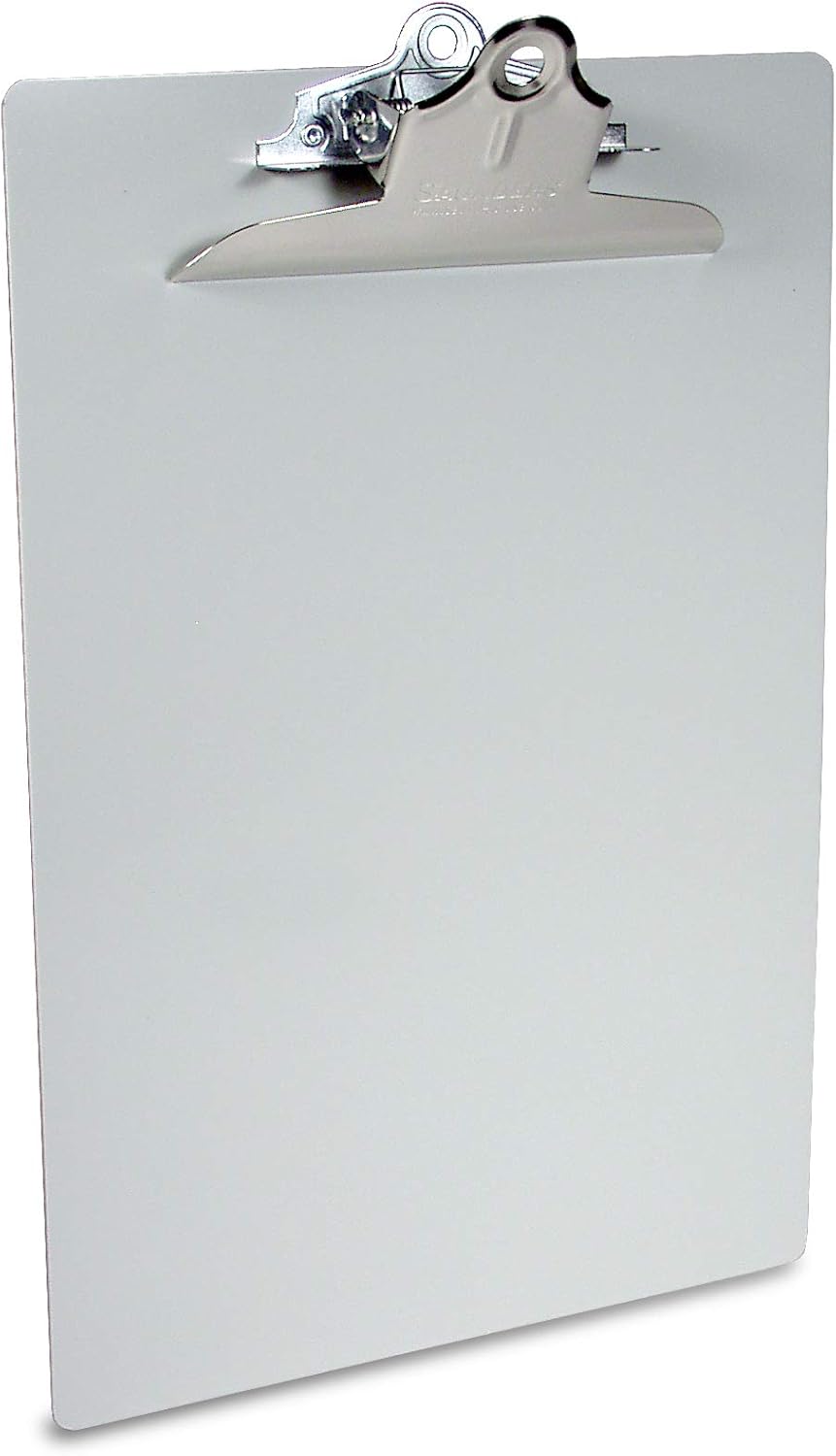 SAUNDERS Recycled Aluminum Clipboard with High-Capacity Clip