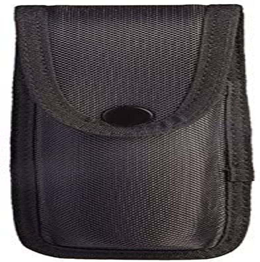 Uncle Mike's Sentinel Large OC/Mace Pouch Sentinel OC/Mace Pouch Black Molded Nylon Large, Card 89071