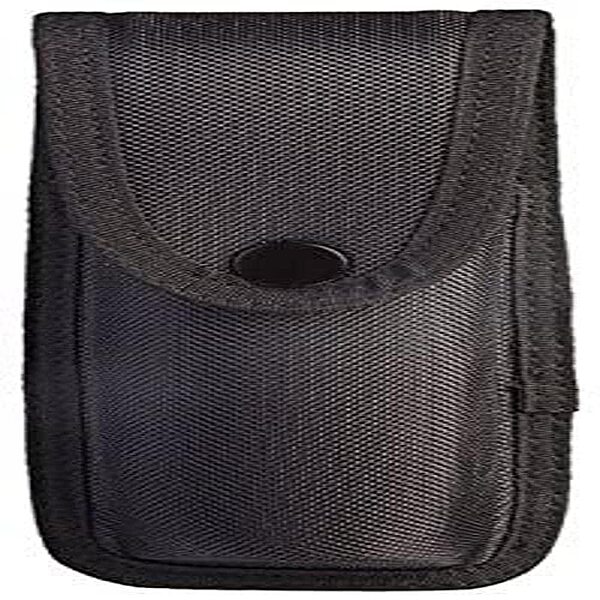 Uncle Mike's Sentinel Large OC/Mace Pouch Sentinel OC/Mace Pouch Black Molded Nylon Large, Card 89071