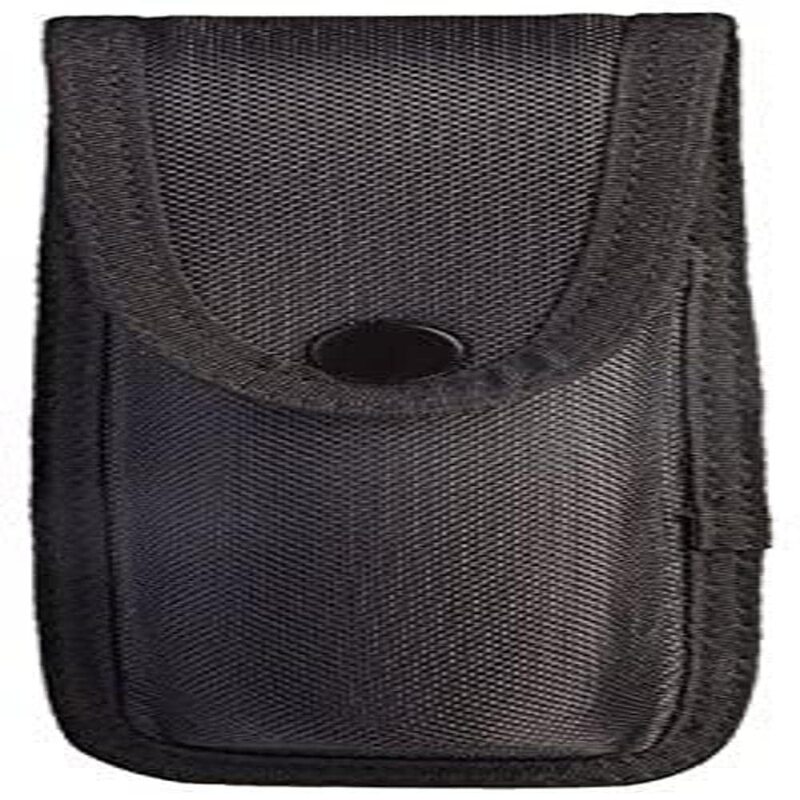Uncle Mike's Sentinel Large OC/Mace Pouch Sentinel OC/Mace Pouch Black Molded Nylon Large, Card 89071