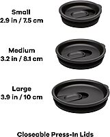 Hydro Flask Closeable Press-In Lid - Insulated for Tumblers and Mugs