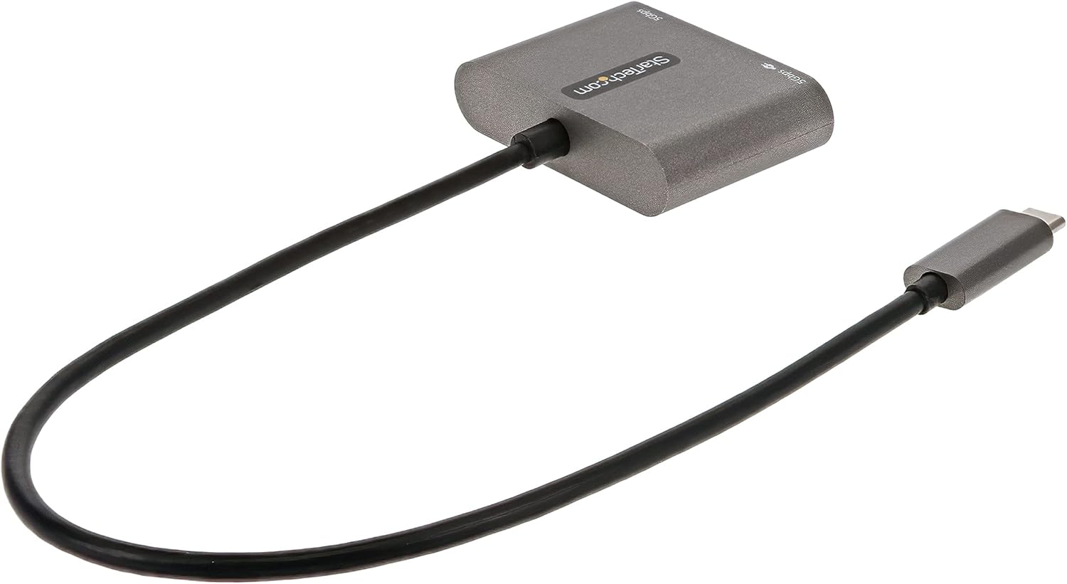 StarTech.com USB C Multiport Adapter, USB-C to HDMI 4K, 100W PD Pass-Through, USB 3.0 Hub 5Gbps (1xC/1xA), US - CDP2HDUACP2