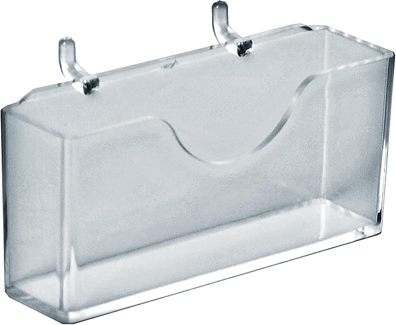 Azar Displays 252008 Business Card Holder for Pegboard/Slatwall (10 Pack)