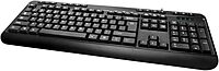 Adesso AKB-132PB Multimedia Desktop Keyboard, Black