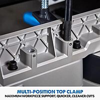 Evolution S355MCS 14" Mitering Chop Saw | Heavy Duty Metal Cutting Saw | 15A/1450 RPM | TCT Blade | Sliding Head & Locking