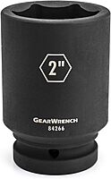 GEARWRENCH 1" Drive 6 Point Deep Impact SAE Socket 2-5/16" - 84271