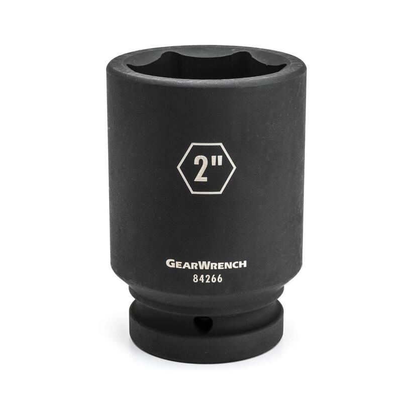 GEARWRENCH 1" Drive Deep Impact SAE Socket 2-3/4", 6 Point - 84274