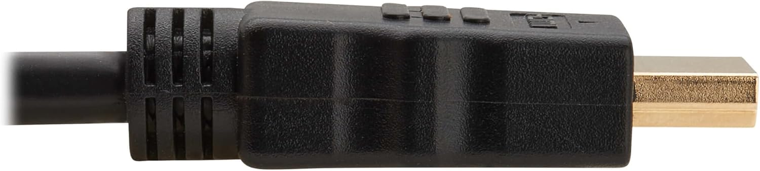 Tripp Lite High Speed HDMI Cable, Ultra HD 4K x 2K, Digital Video with Audio (M/M), Black, 10-ft. (P568-010),Multicolor