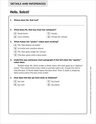 Informational Texts for Striving Readers: Grade 4 (Indian Head)