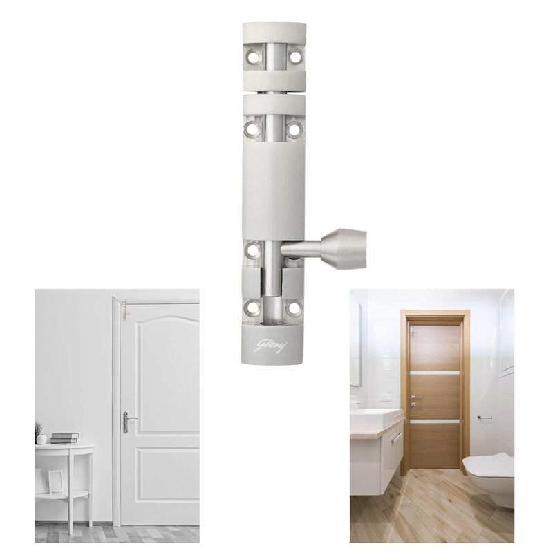 Tower Bolt Designer Type (without screws)/SS/1 x30/Aluminium / 2734