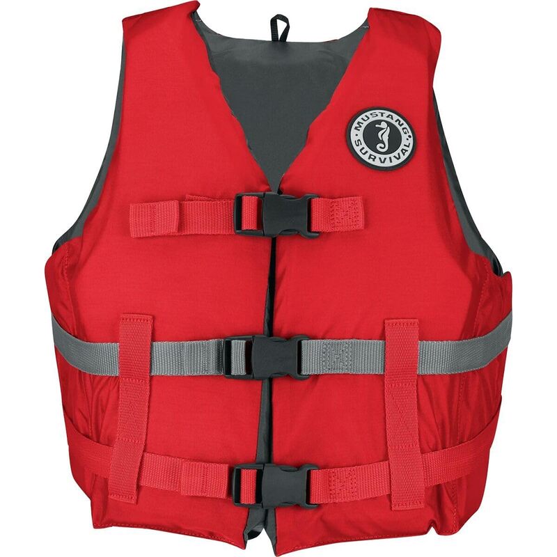 MUSTANG SURVIVAL Livery Foam Vest - Front-Entry Foam PFD