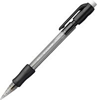Pentel Champ Mechanical Pencils, #2 Lead, Fine Point, 0.5 mm, Black Barrel, Pack Of 12