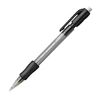 Pentel Champ Mechanical Pencils, #2 Lead, Fine Point, 0.5 mm, Black Barrel, Pack Of 12