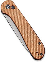 CIVIVI Elementum Pocket Folding Knife with 3.47" Blade, Button Lock