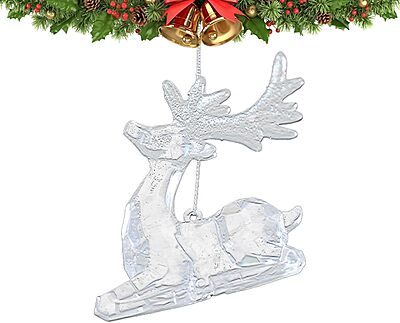 Luhr-Jensen 30' Jet Driver - Clear UV Moon Jelly Sitting Deer