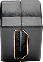 TRIPP LITE Black HDMI All-in-One Keystone/Panel Mount Angled Coupler (P164-000-KPA-BK)
