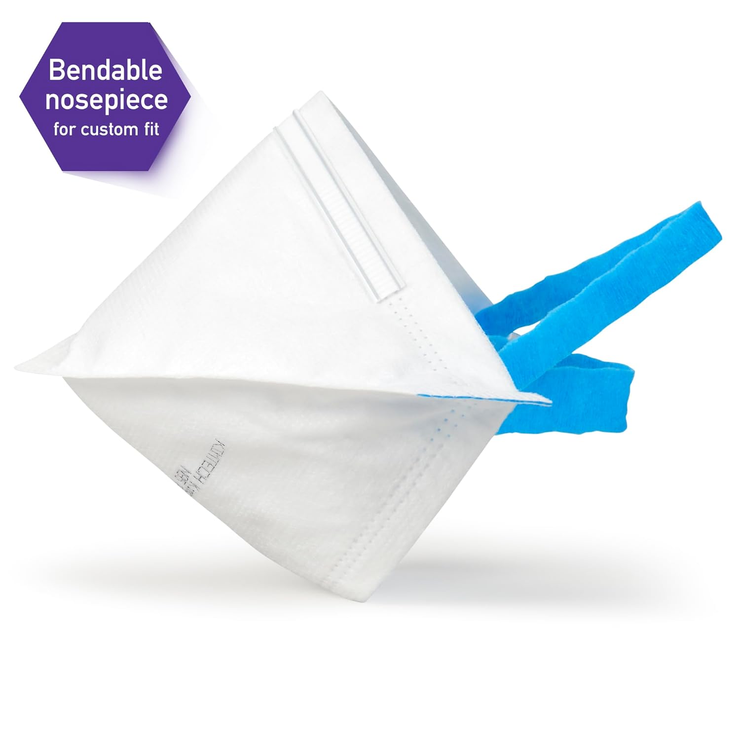 Kimberly-Clark Professional N95 Pouch Respirator (53358), NIOSH-Approved, Made in U.S.A., Regular Size, 50 Respirators/Bag