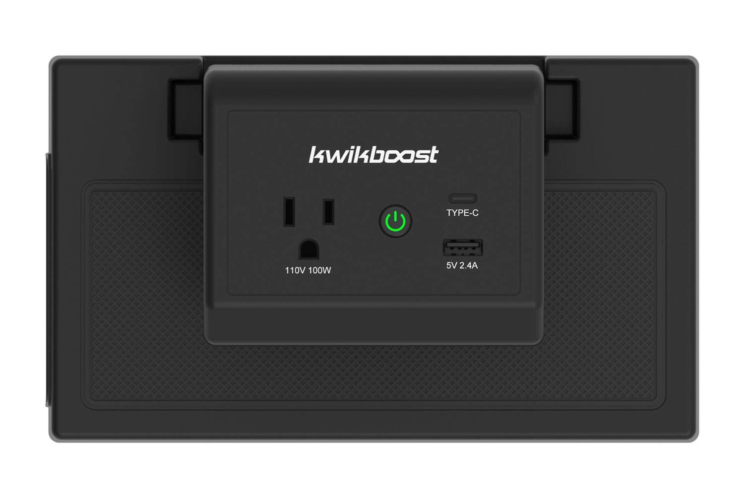 Luxor EdgePower Desktop Charging Station System, Medium Use Bundle, Black/Silver, KBEP-6B3C3
