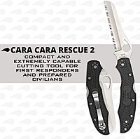 SPYDERCO Byrd Cara Cara 2 Rescue Lightweight Folding Knife
