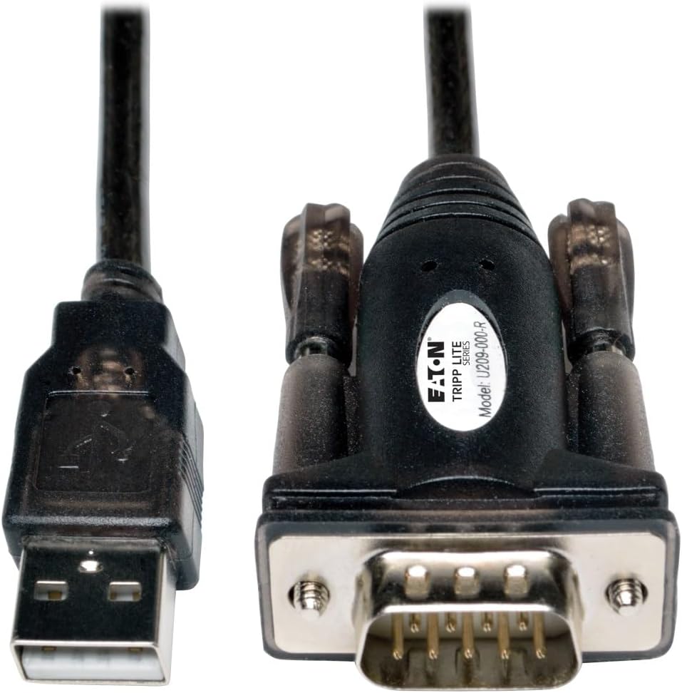 Tripp Lite USB to Serial Adapter Cable (USB-A to RS-232)