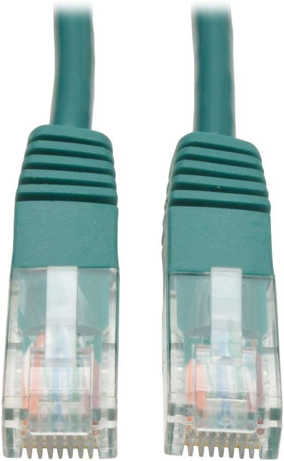 Tripp Lite Cat5e 350MHz Molded Patch Cable (RJ45 M/M) - Green, 7-ft.(N002-007-GN)