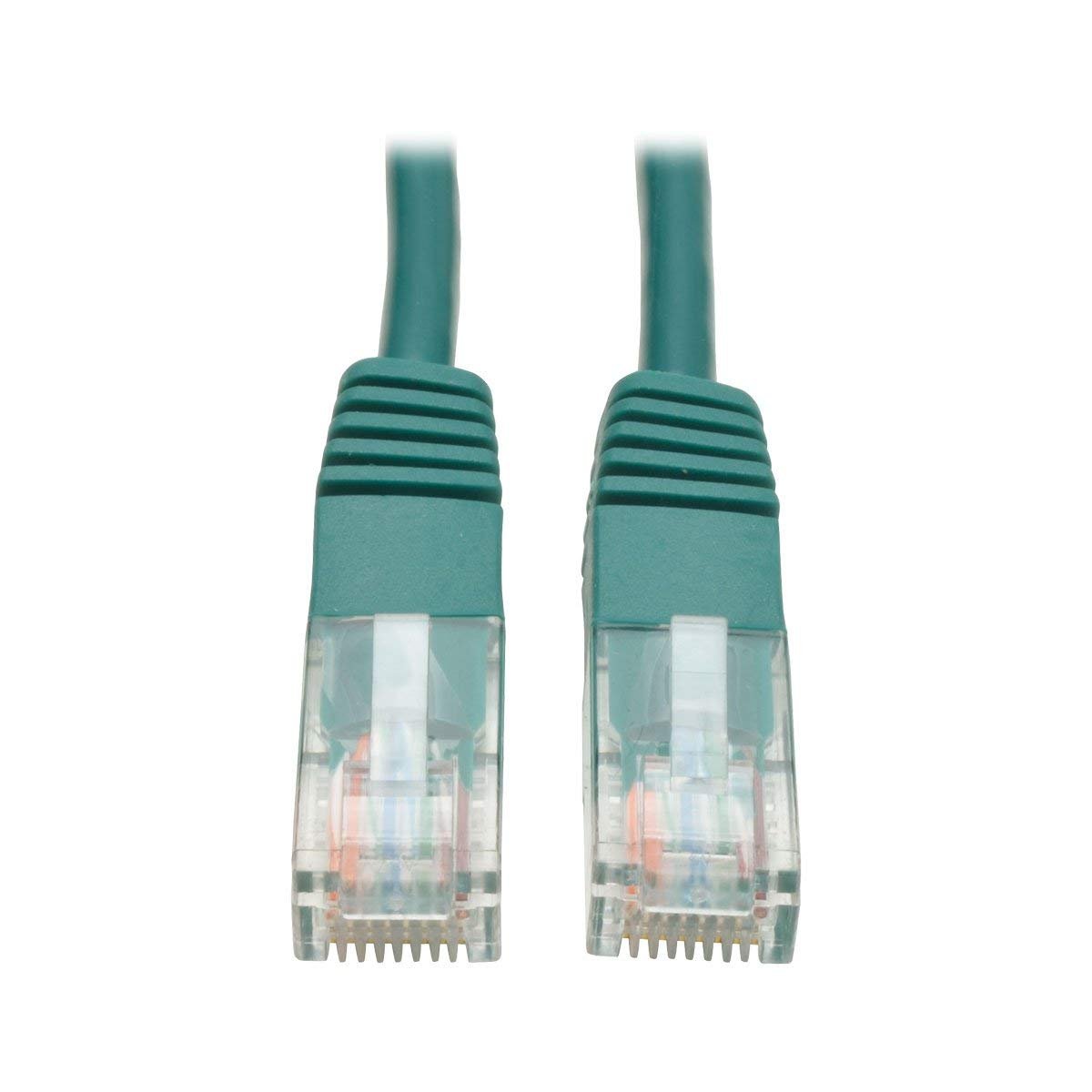 Tripp Lite Cat5e 350MHz Molded Patch Cable (RJ45 M/M) - Green, 7-ft.(N002-007-GN)