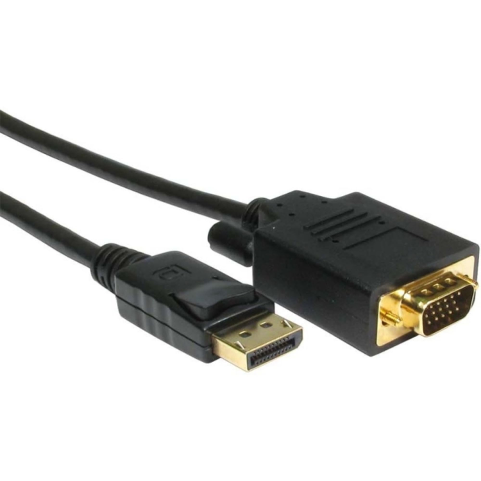 Unirise USA 3ft Displayport Male to SVGA (HD15) Male Cable DPSVGA-03F-MM