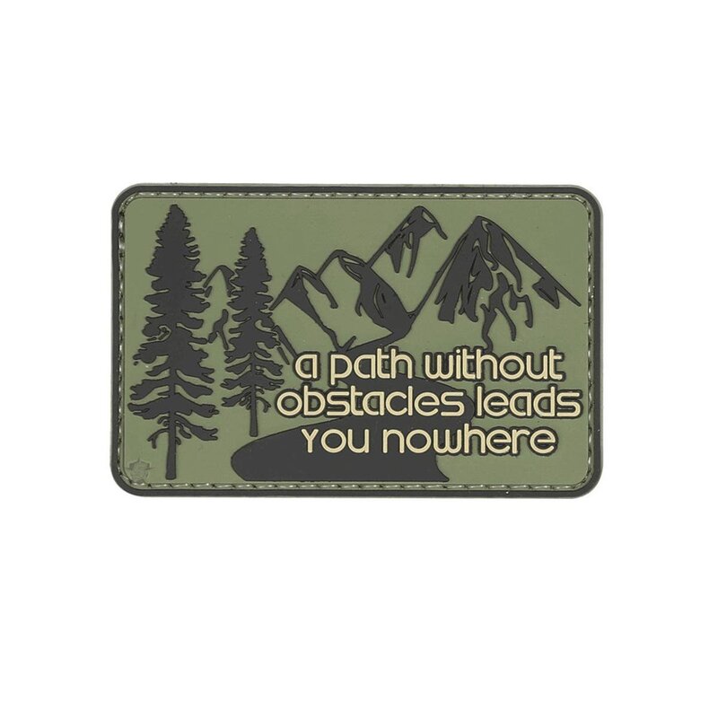 5ive Star Gear "Without Obstacles Quote Morale Patch, One Size, Multi-Colored