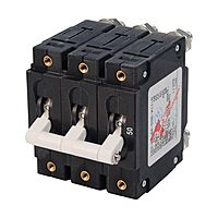 BLUE SEA SYSTEMS C-Series Triple Pole Toggle Circuit Breaker