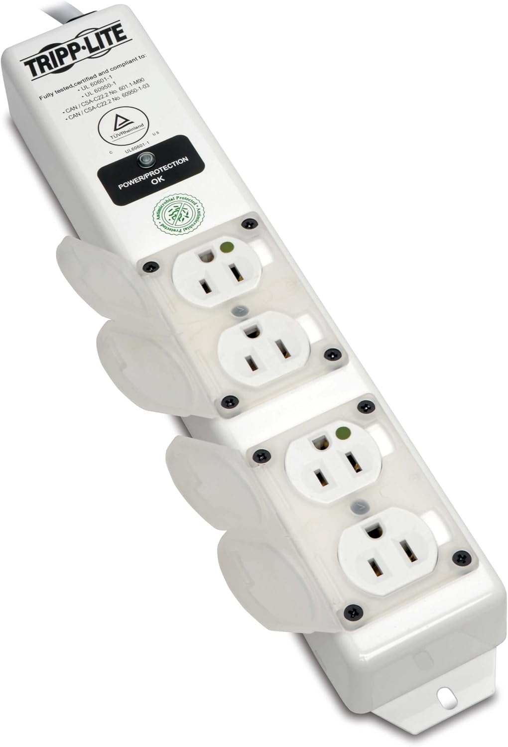 Tripp Lite Medical-Grade Surge Protector Power Strip, 4 Hospital-Grade Outlets, 6 ft. Cord