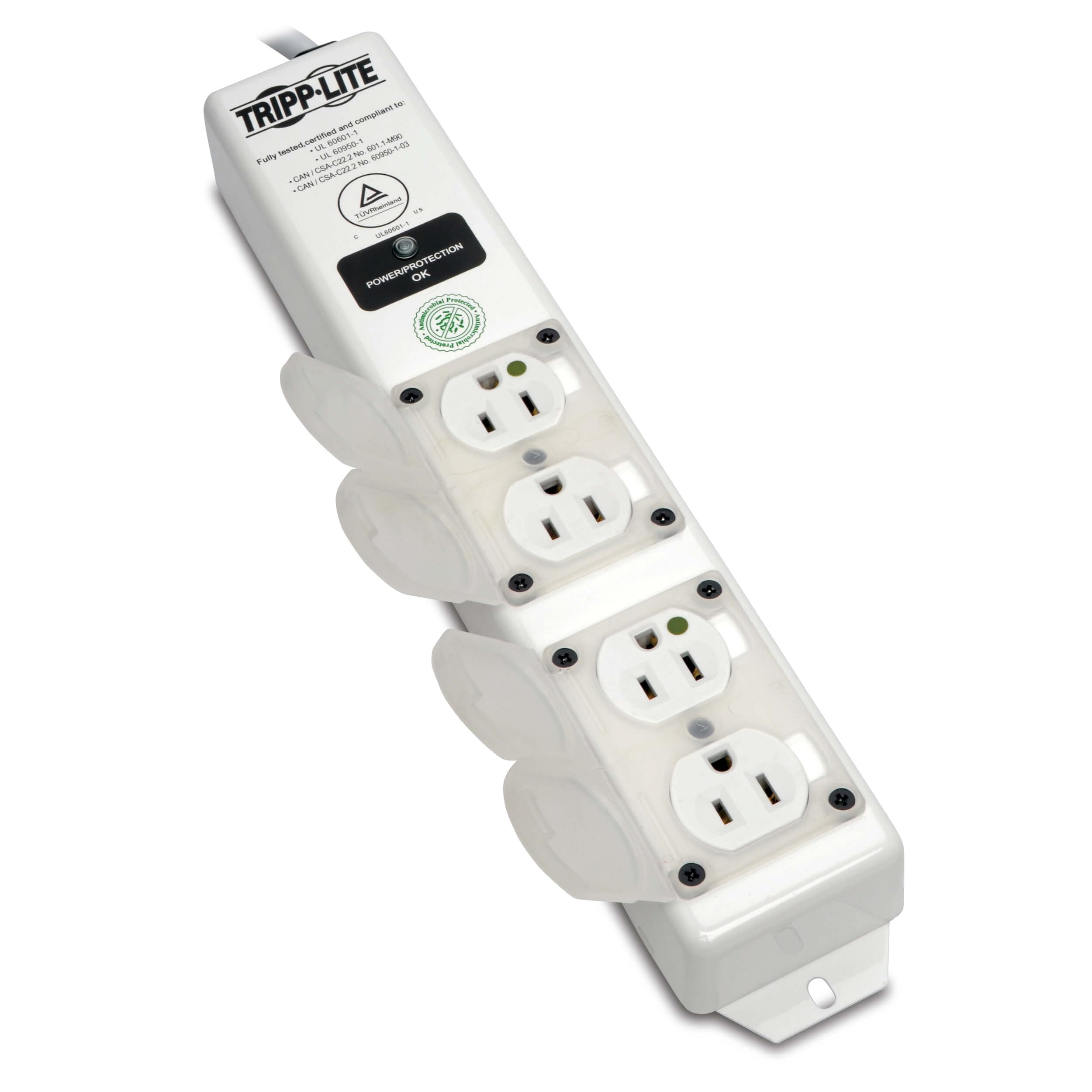 Tripp Lite Medical-Grade Surge Protector Power Strip, 4 Hospital-Grade Outlets, 6 ft. Cord
