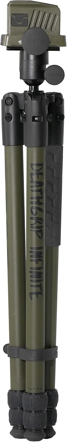 BOG DeathGrip Infinite Aluminum Tripod with Heavy Duty Construction, 360 Degree Ball Head