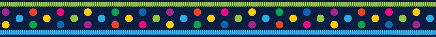 Barker Creek Double-Sided Border 2-Pack, Italy Punti Felici, Decorate Galore with 70' of Border