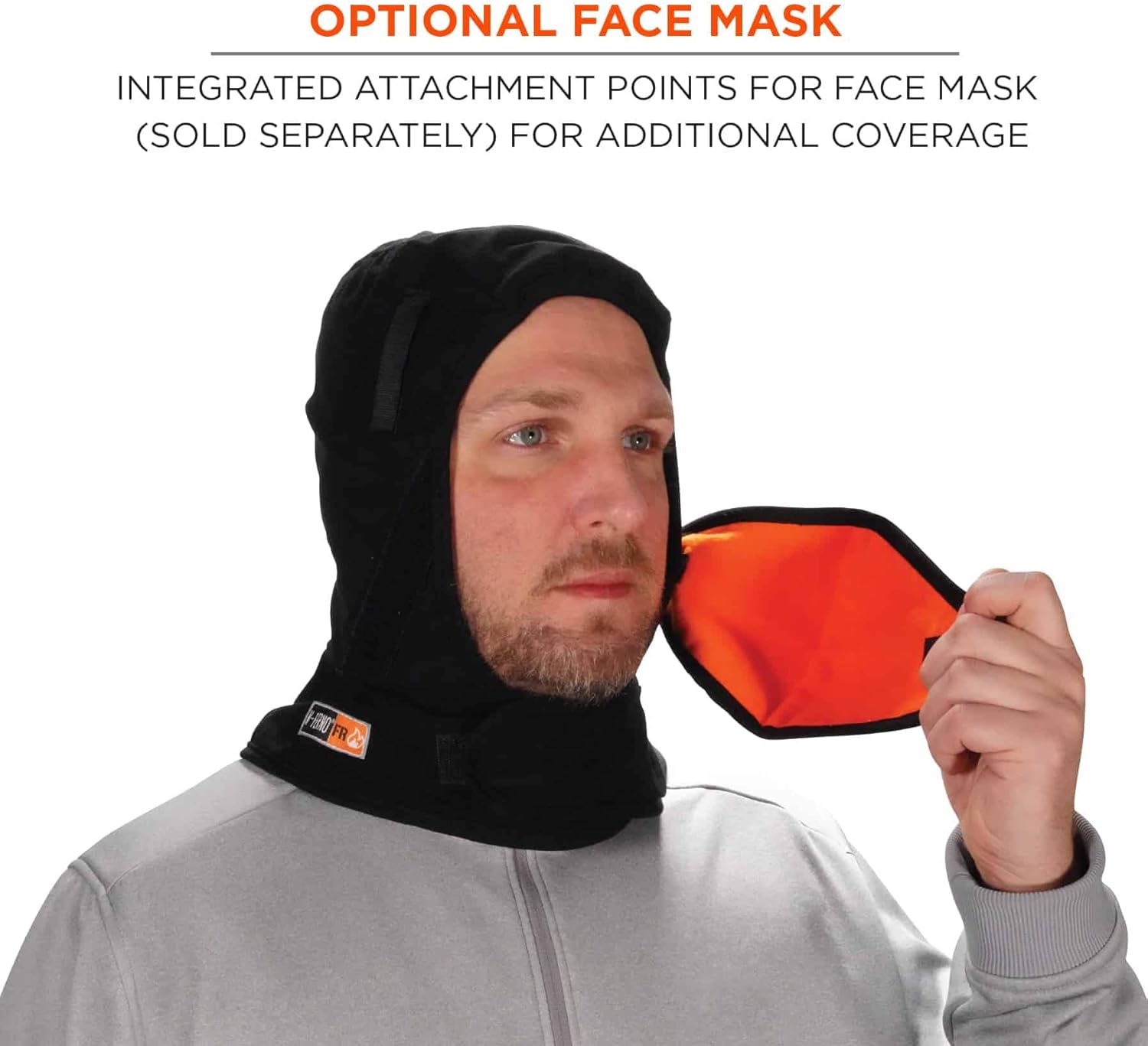 ERGODYNE N-Ferno 2-Layer FR Hard Hat Liner & Mouthpiece