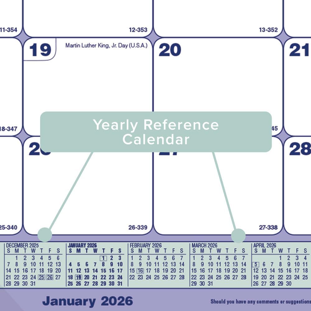 Brownline® 2026 Monthly Desk Pad Calendar, 12 Months, January to December, 17.75" x 10.875" (C181700-26)