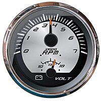 Faria Platinum 4" Multi-Function - Tachometer & Voltmeter