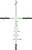 TRIJICON 3.5x35 ACOG LED Battery-Illuminated Rifle Scope