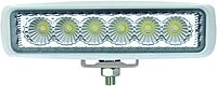 HELLA 357203051 ValueFit White Mini Light Bar (6 LED Flood beam)