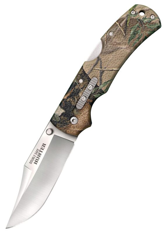 Cold Steel Double Safe Hunter Folding Knife (Camouflage) - 3.5" Blade