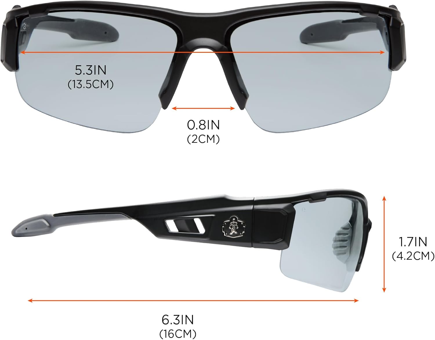 ERGODYNE Skullerz DAGR Safety Glasses